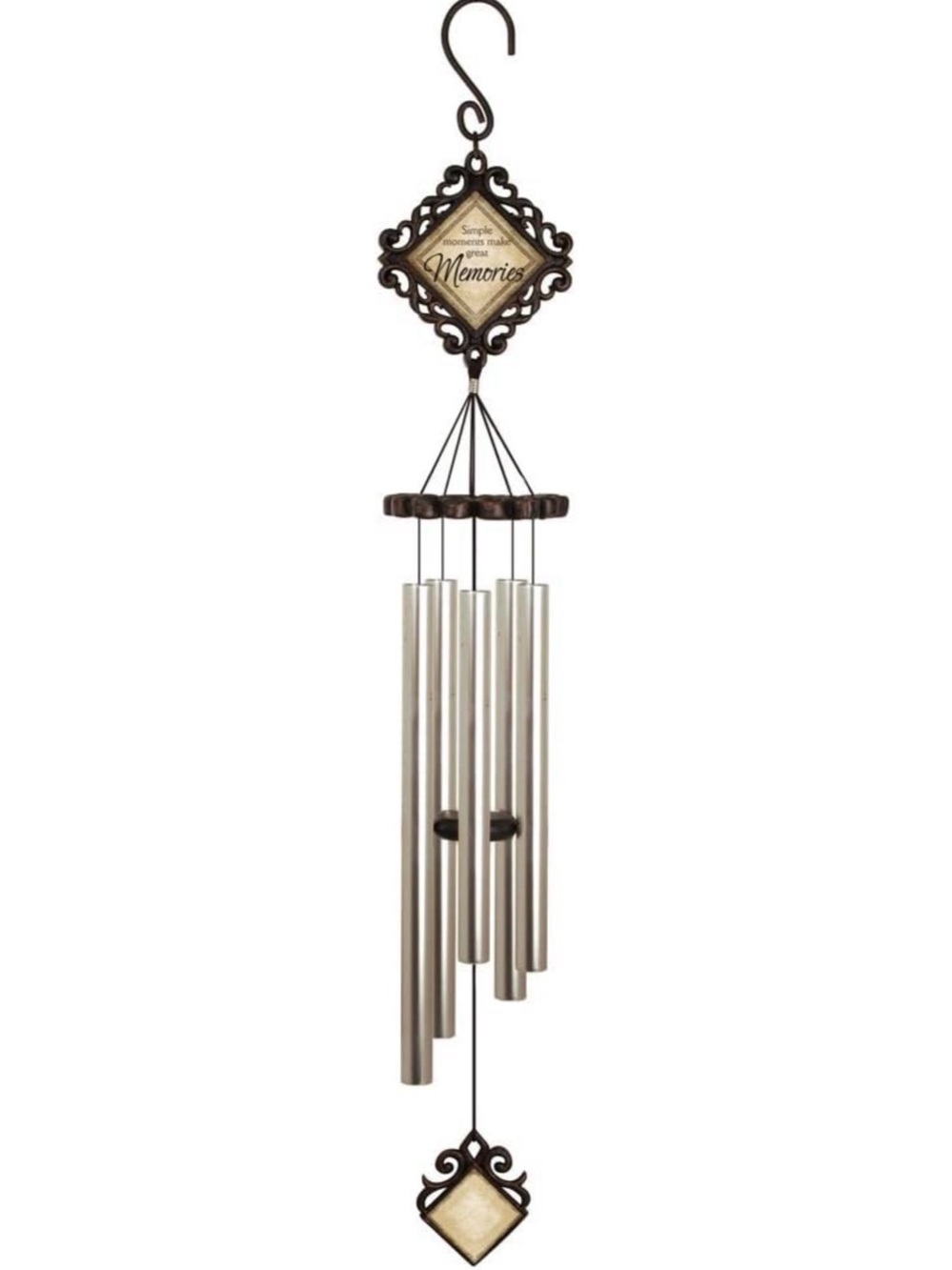 Carson Home Accents Signature Series Vintage "Memories" Chime Wind Chime Decor